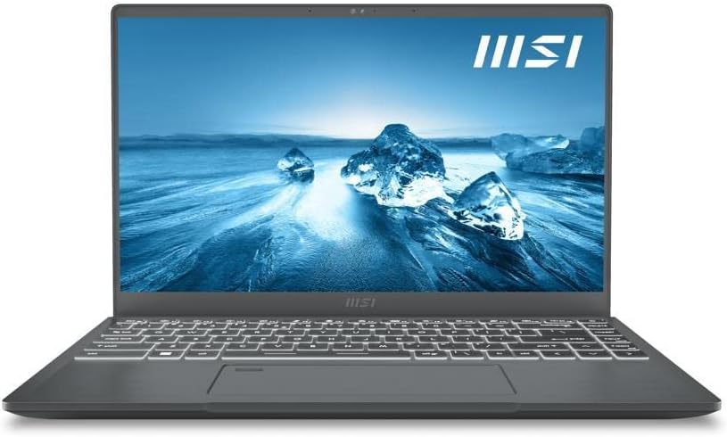 Open Box - MSI Prestige 14 Evo A12M Thin and Light Professional Laptop 14" FHD (Intel® i7-1260P, 16GB DDR4X RAM, 512GB SSD, Intel Iris® Xe, Windows 11 Pro) - Charcoal Grey