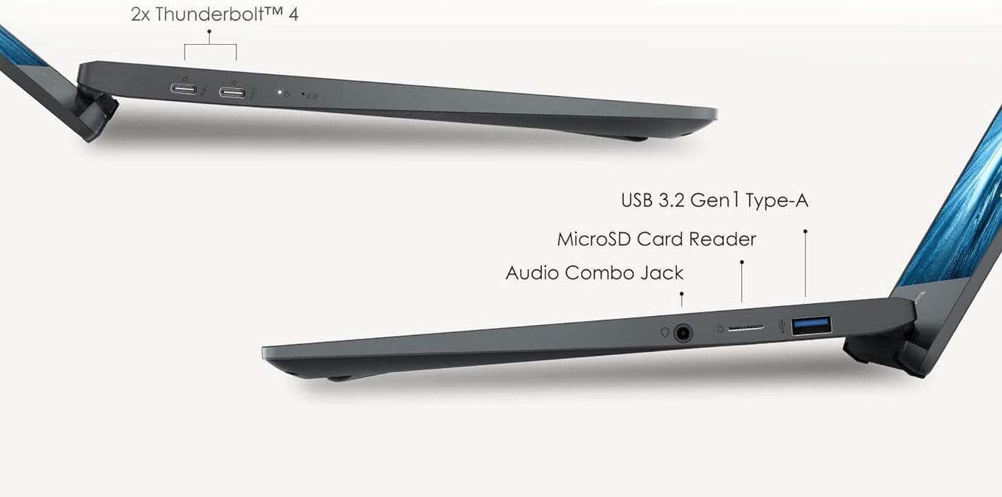 Open Box - MSI Prestige 14 Evo A12M Thin and Light Professional Laptop 14" FHD (Intel® i7-1260P, 16GB DDR4X RAM, 512GB SSD, Intel Iris® Xe, Windows 11 Pro) - Charcoal Grey