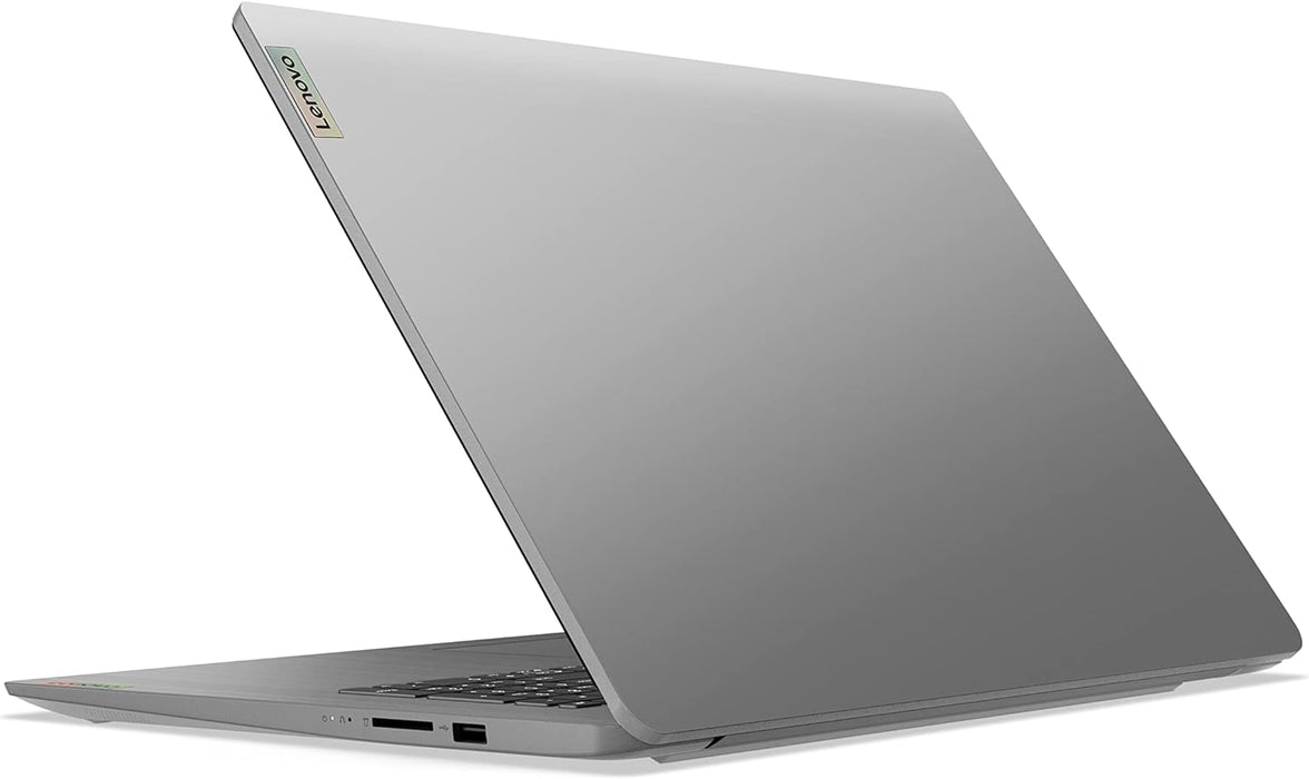 Open Box - Lenovo IdeaPad 3 17ITL6 17.3" Laptop (Intel Core i3-1115G4, 8GB DDR4 RAM, 128GB SSD with 1TB HDD, Windows 11 ) - Arctic Grey