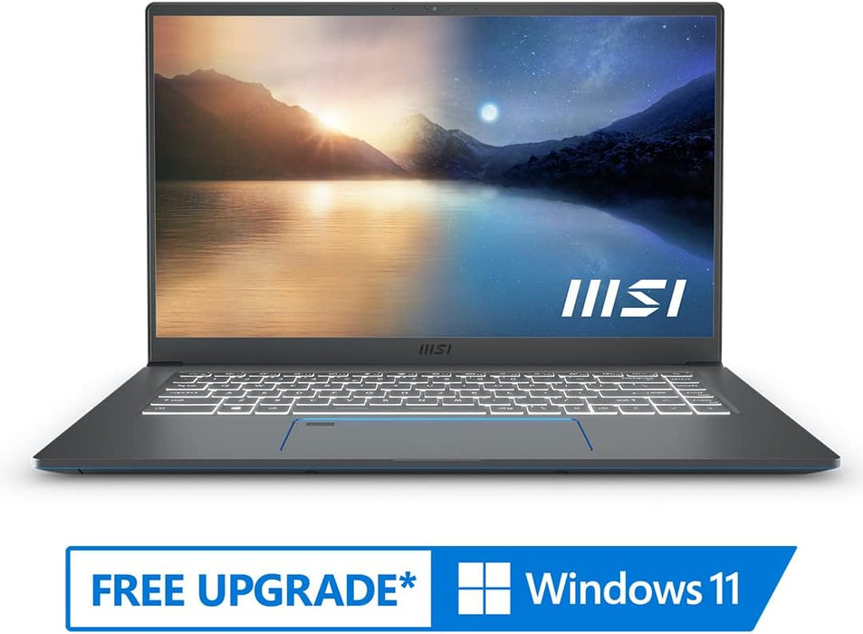 Open Box - MSI Prestige A14EVO 14" FHD Ultra Thin and Light Professional Laptop (ntel Core i7-1185G7, 16GB DDR4 RAM, 512GB SSD,  Intel Iris Xe, Windows 10) - Grey