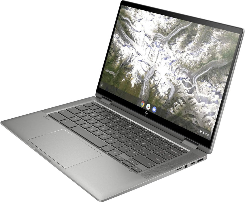 Refurbished Superior - HP 2 in 1 Chromebook x360 14c-ca0030ca 14.0"  (Intel Core i3-10110U, 8GB RAM, 128GB eMMC, Chrome OS) - Silver