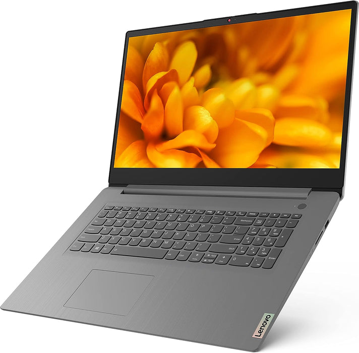 Open Box - Lenovo IdeaPad 3 17ITL6 17.3" Laptop (Intel Core i3-1115G4, 8GB DDR4 RAM, 128GB SSD with 1TB HDD, Windows 11 ) - Arctic Grey