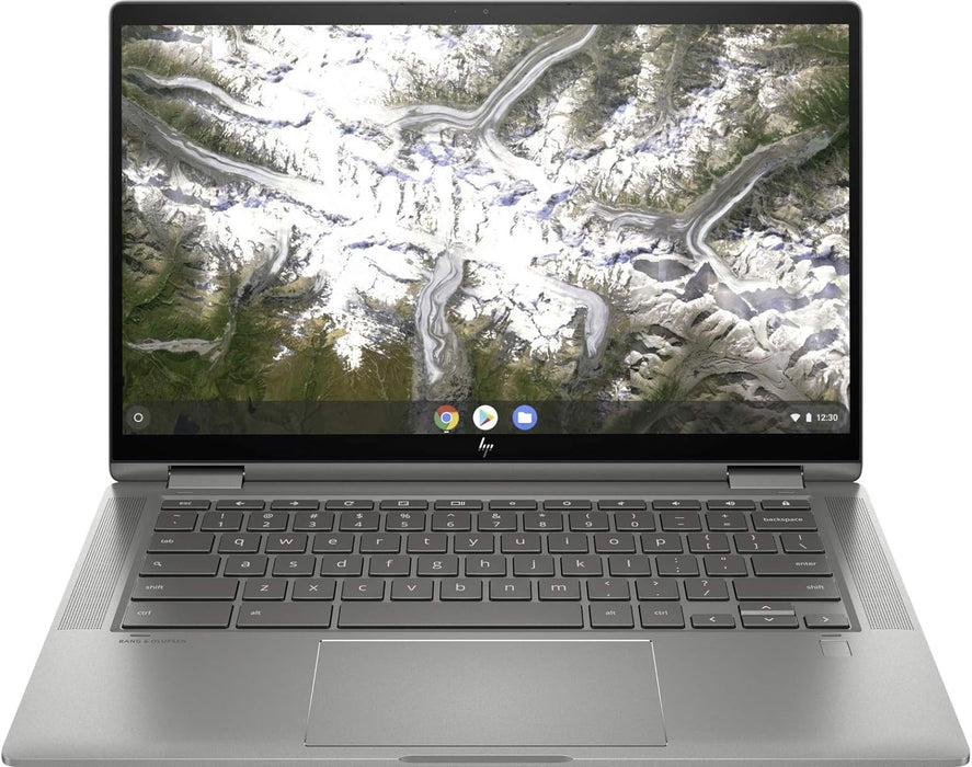 Refurbished Superior - HP 2 in 1 Chromebook x360 14c-ca0030ca 14.0"  (Intel Core i3-10110U, 8GB RAM, 128GB eMMC, Chrome OS) - Silver