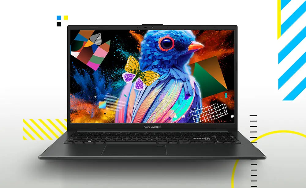 Open Box - Asus VivoBook 15.6" E1504F Laptop  (Ryzen 3 7320U, 8GB DDR5 RAM, 512GB SSD, Windows 11 ) - Mixed Black